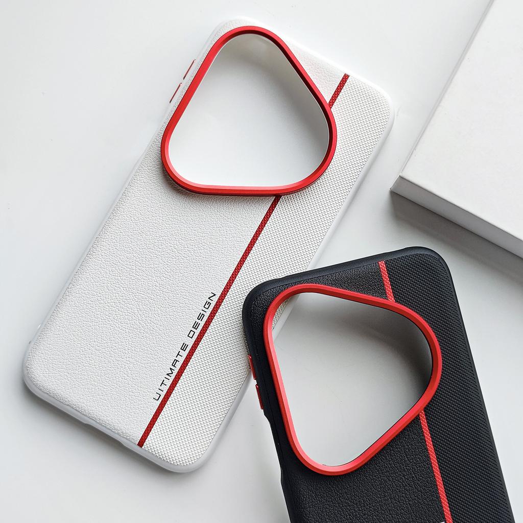 For Huawei Pura 80 70 Pro Ultra Lette Leather Magnetic Suction Contrast Color Keys Lens Frame Anti-Fingerprint Soft Cover
