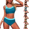 Women's Fashionable Sports Bikini Two-Piece Swimsuit