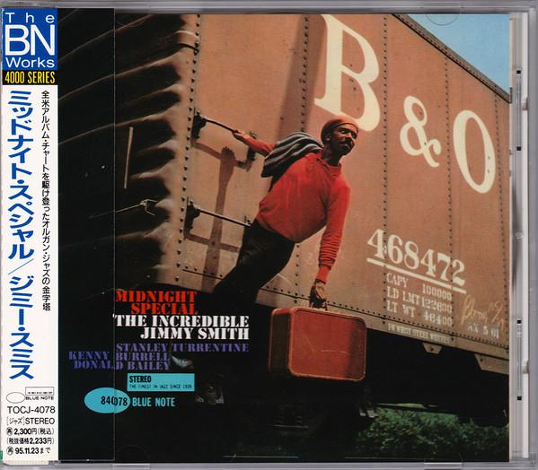 

CD JIMMY SMITH - Midnight Special TOCJ4078 BLUE NOTE 1993 Japan Jazz Used