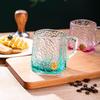Ice Pattern Glass Drinking Cup