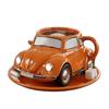 Beetle Shaped Creative Coffee Mug Heat Resist Novelty Tea Cup Large Capacity Unique Drinkware for Office Decoration Cup