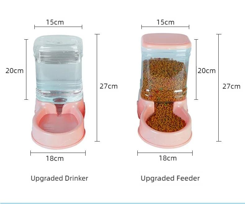 Automatic Pet Feeder 3.5L Large Capacity Cat Dog Food Water Dispenser Smart Timer Pet Supplies Feeding Bowl