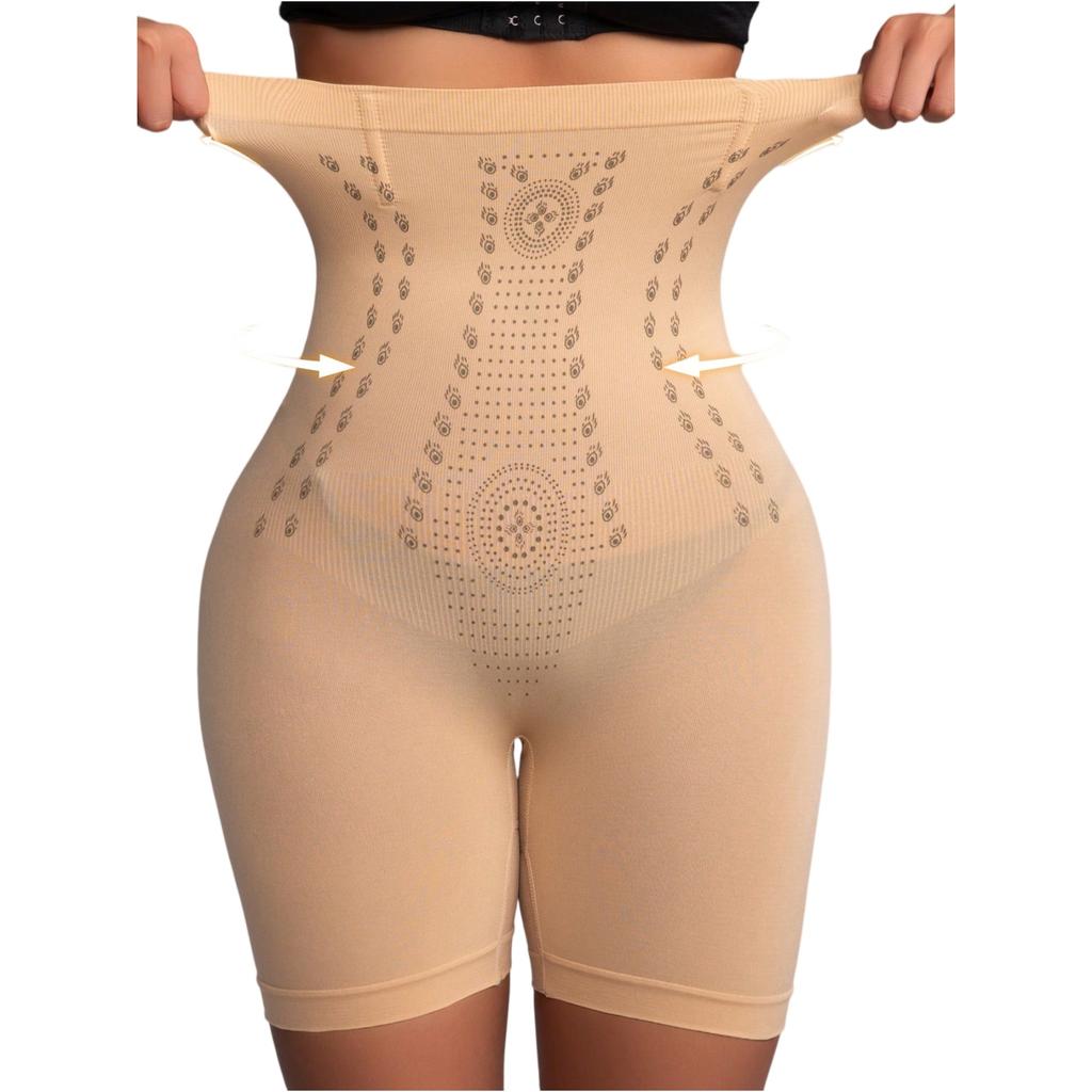 High Waist Shaping Shorts Seamless Body Sculpting Panties for Women Tummy Control Hip Lift Breathable Stretch Underwear