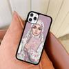 Muslim Islamic Arabic Hijab Face Gril Eyes Phone Case Silicone PC+TPU Case for iPhone 11 12 13 Pro Max 8 7 6 Plus X SE XR