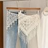 Handgewebter Fransen-Hüftgürtel Ausgeschnittene Verzierungen Gesäßvorhang Jeans Neuer Hüft-Wickel Modeaccessoire
