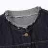 Jeans Jacket - New Style Women's Spring-autumn Casual Round-neck Jacket Top