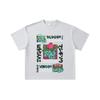 260 GSM Double Yarn 32 Count 100% Cotton Pokemon V4 Balbasaur Print Unisex Heavy Cotton T Shirt