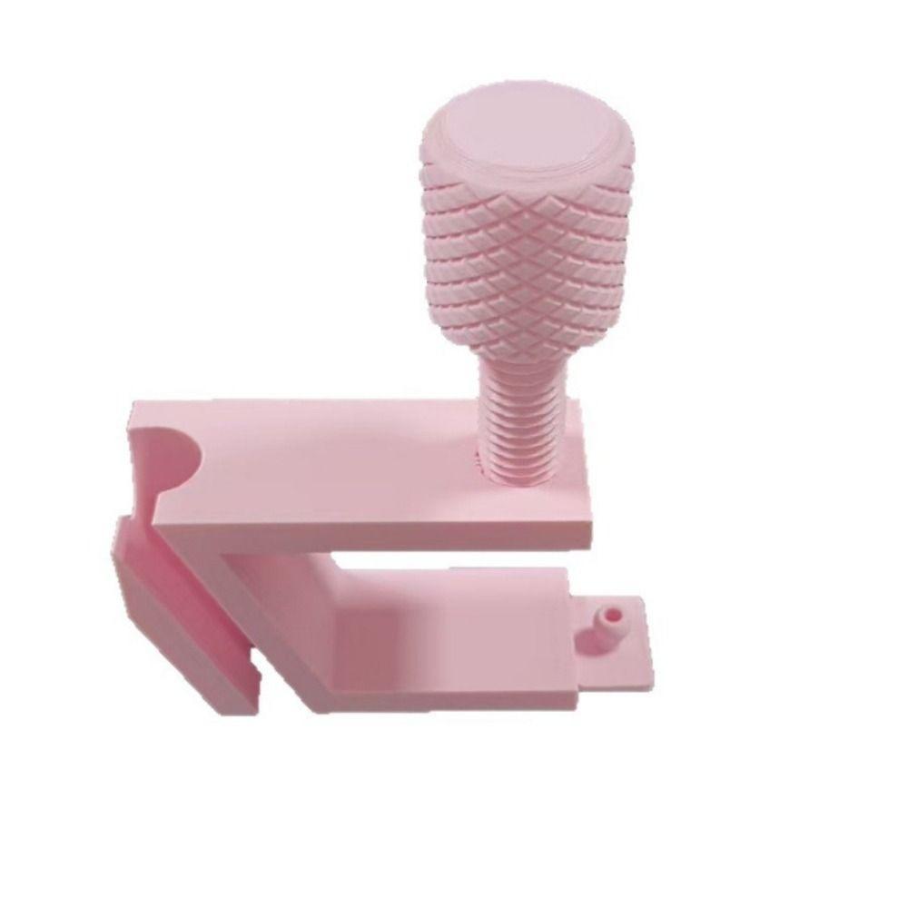 Lightweight Rainwater Bucket Hose Clip Solid Texture Hose Positioning Guide Outdoor Garden розовый