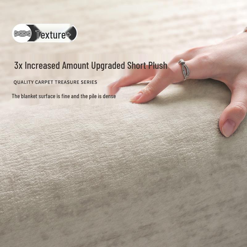 Luxury Cream Large Area Sofa Carpet for Living Room & Bedroom