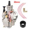 Universal With Power Jet PWK 28 30 Mm 2T 4T Motorcycle Carburetor For ATV Motorcycle Accessories For Suzuki Honda