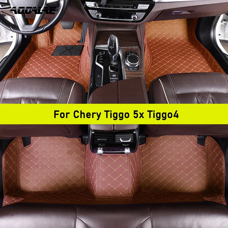 Car Floor Mats For Chery Tiggo 5x Tiggo4 Auto Carpets Foot Coche Accessorie