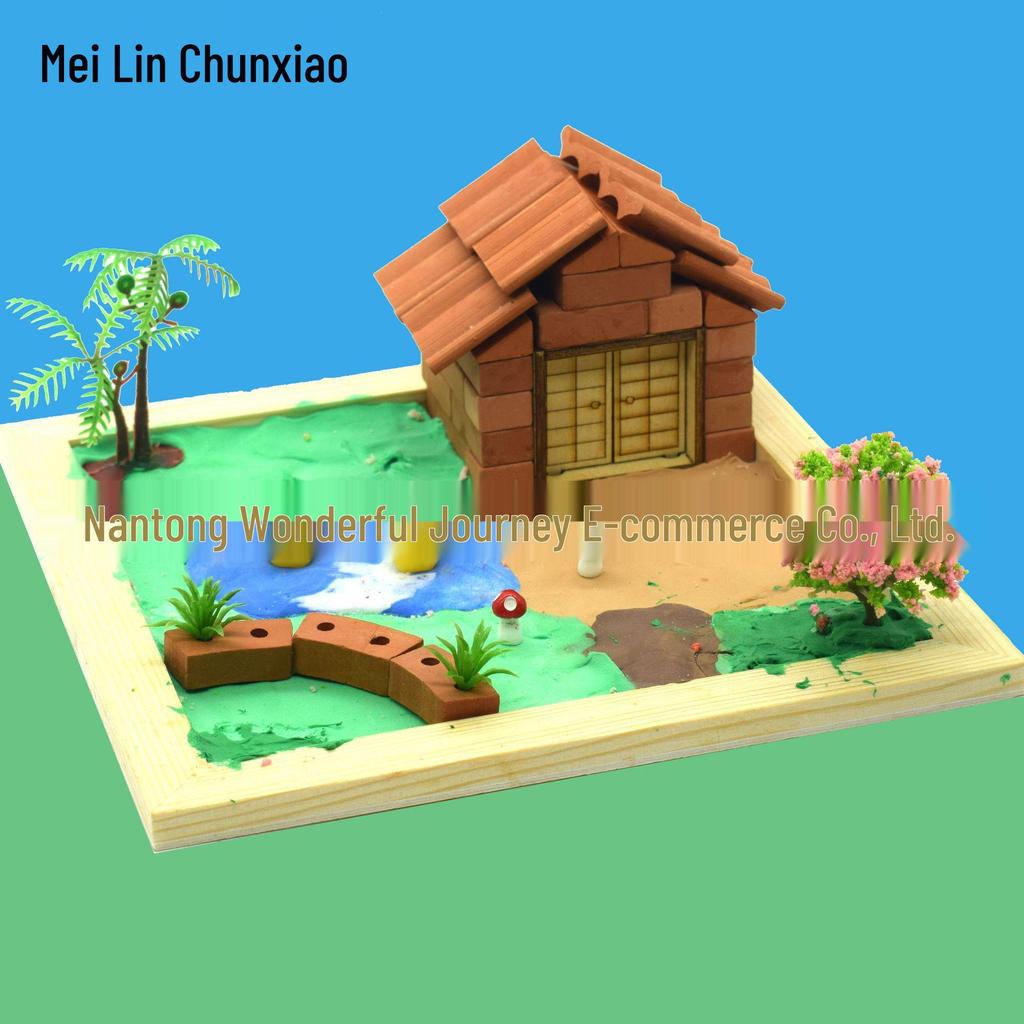 Little Bricklayer DIY Cement House Building Blocks - Educational Toy for Children