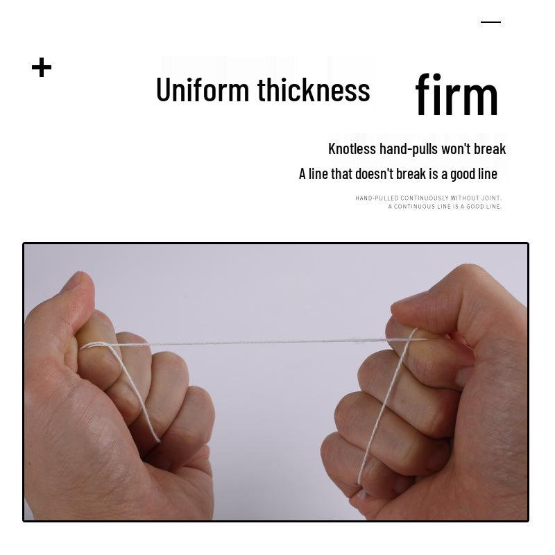 Flying Man Handheld Sewing and Sealing Machine Thread for Woven Bags, Large Roll