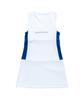 Laellipointeu Double Tennis Dress_White