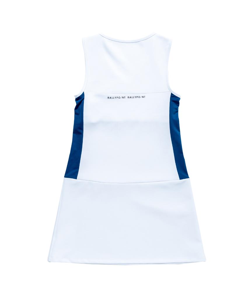 Laellipointeu Double Tennis Dress_White