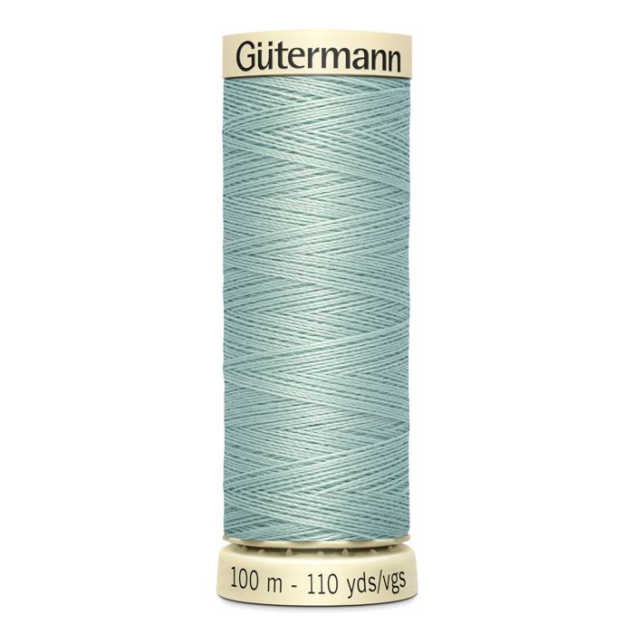 Lot de 5 bobines 100m Fil 100% polyester Gutermann Ref 788988 - Att 297 - jade brumeux