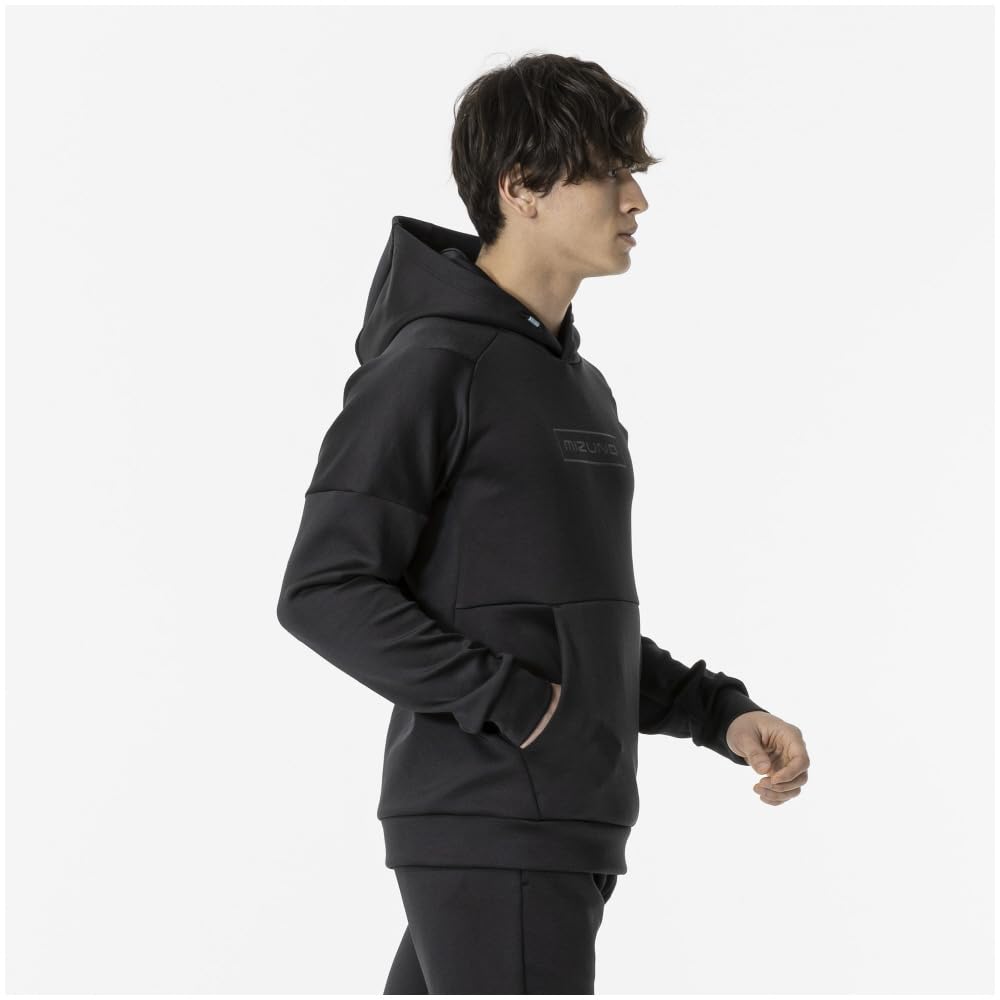 Training Wear Stretch Sweat Pullover Hoodie Parka 32MCA561 Black M