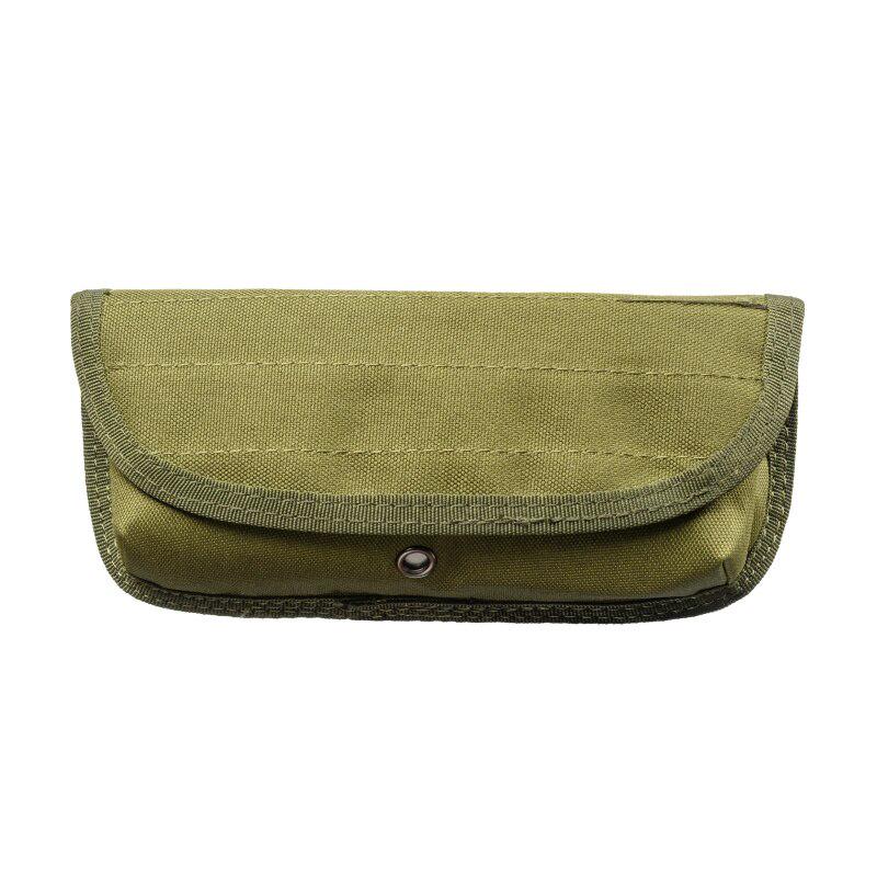 Custodia in nylon 1000D Molle Custodia per portariviste per strumenti EDC Borsa per accessori da esterno Porta cartuccia rotonda per caccia da combattimento Airsoft all'aperto