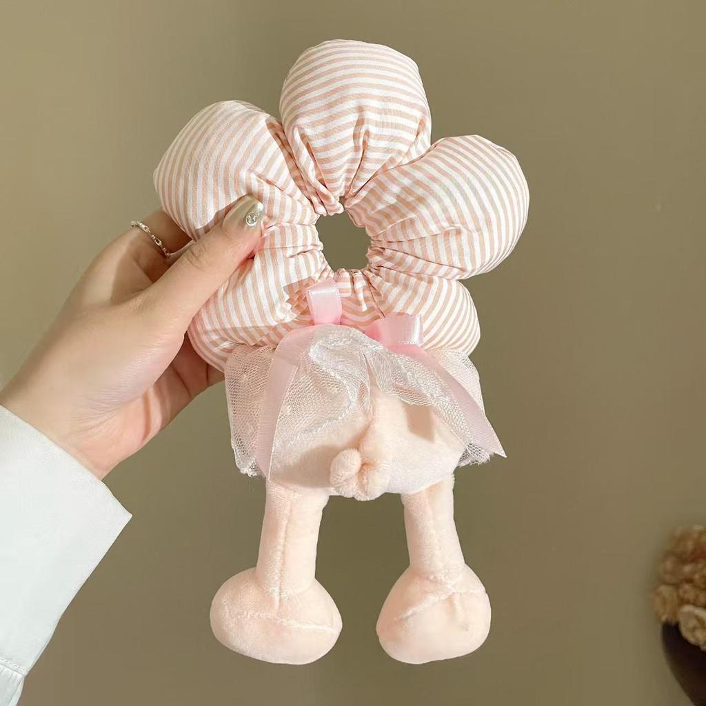 Mickey Polka Dot Cartoon Scrunchie Hair Tie Accessory 2025