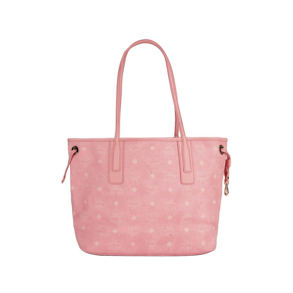 MCM Liz Artificial Leather Combo Bag, Tote Bag, Shopping Bag, Handbag, Shoulder Bag Small Women's Pink MWPDSLR02QZ001