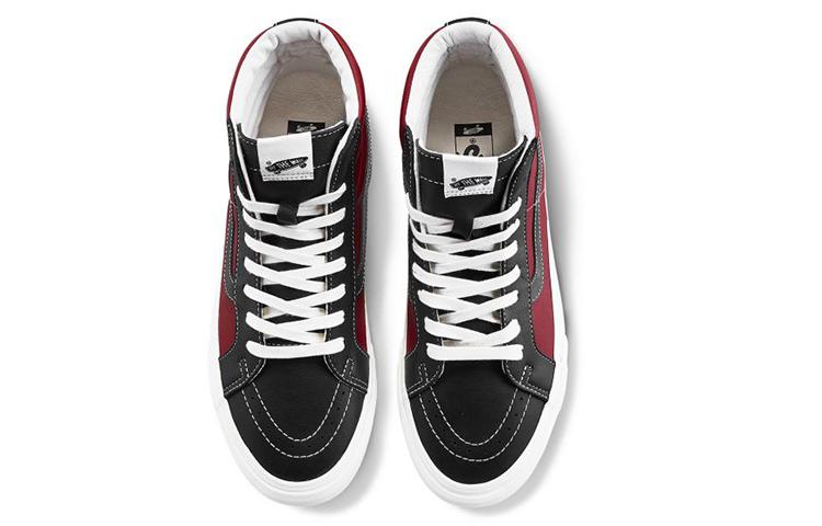 Vans SK8 Hi Reissue Vlt Lx 'Black Red' VN0A4BVH22C