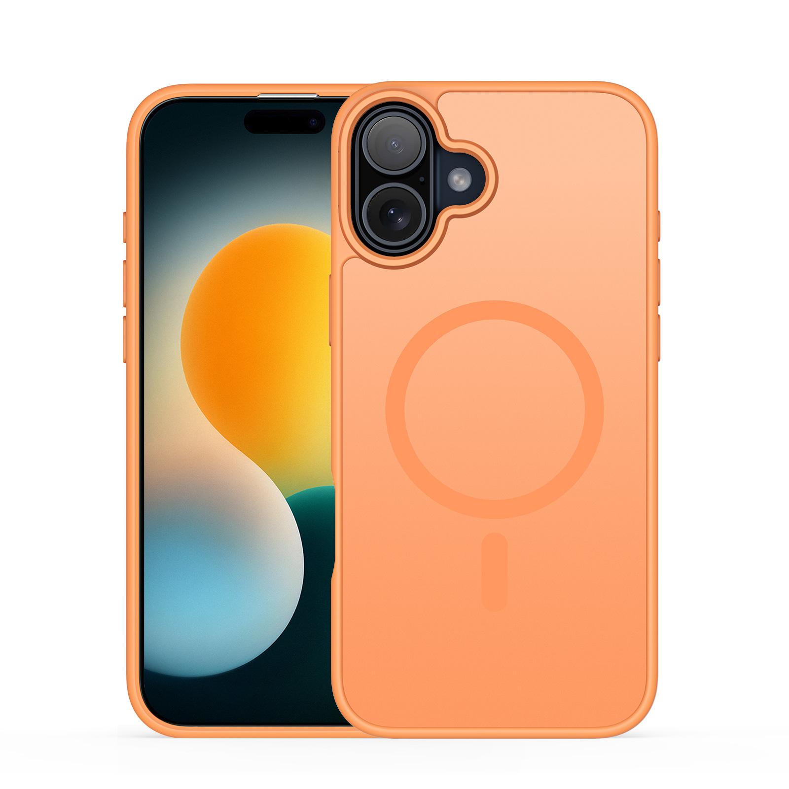

Чохол для iPhone 17 DUX DUCIS серії Yind PC+TPU Чохол для телефону Сумісний з MagSafe Orange