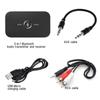 VAORLO 2 IN 1 Bluetooth 5.0 Verici Alıcı Kablosuz Adaptör Stereo Ses 3.5 MM AUX TV Kulaklık PC Dizüstü Bilgisayar Için