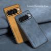 Luxury Sheepskin Leather Shockproof Silicone Case For Google Pixel 10 9 8 7 6 Pro XL Pixel10 Pixel9 Pro 9A 8A 9A 6A Phone Cover