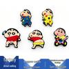 Crayon Shin-chan Series Crocs Charms: Versatile Flower PVC Shoe Toppers