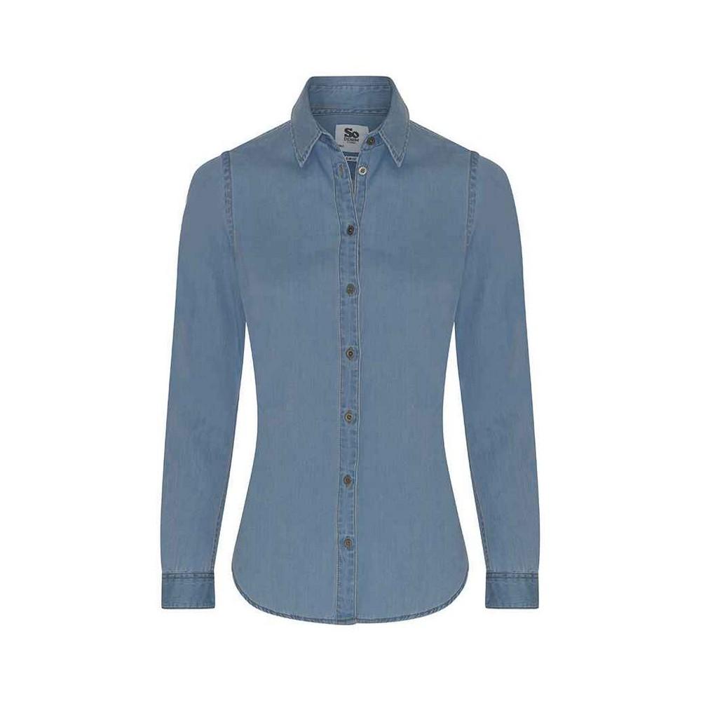 So Denim Womens/Ladies Lucy Denim Shirt