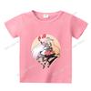 Hazbins Hotel Series Boys Girls TShirt Cute Kids Short Sleeve Tops Cartoon Print Child Clothing Summer Funny Birthday Gifts