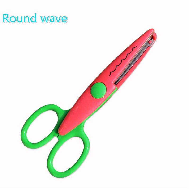 Фигурные ножницы для бумаги Round wave