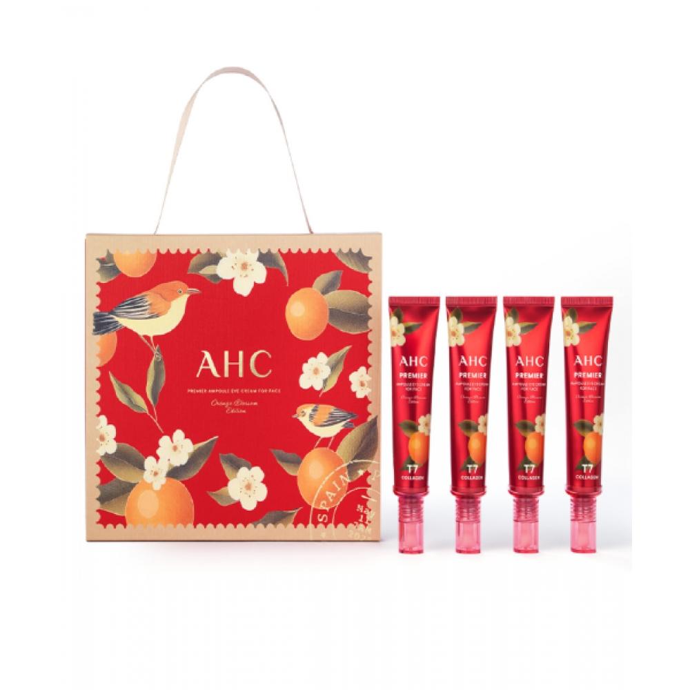 Ahc Premier Ampoule Eye Cream For Face Orange Blossom Edition 40ml 4 Packs NONE