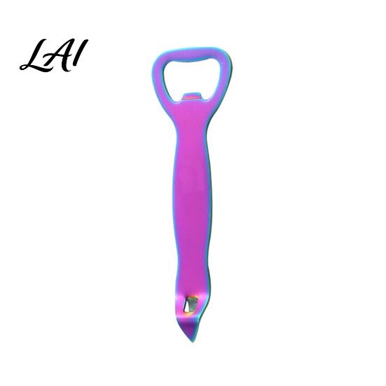 Practical Bottle Opener And Can Opener Durable Stainless Steel Design Double-Head Beer Manual Punch Multi-Functional Portable Kitchen Bar Tool