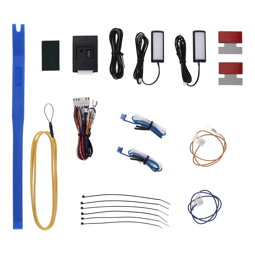 Online LED Footlight Kit for Front Seats for Roadster FW600 [Amon Exclusive] (White) (ND)