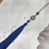 Vintage Chinese Hanfu Pendant Traditional Tassels Waterdrop Waist Pendant Fashionable Jewelry Decor for Celebrations