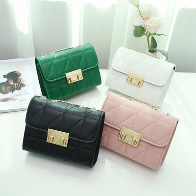 New Women's Small Square Bag Textured Women's Bag Niche Fashion Shoulder Bag Mobile Phone Bag