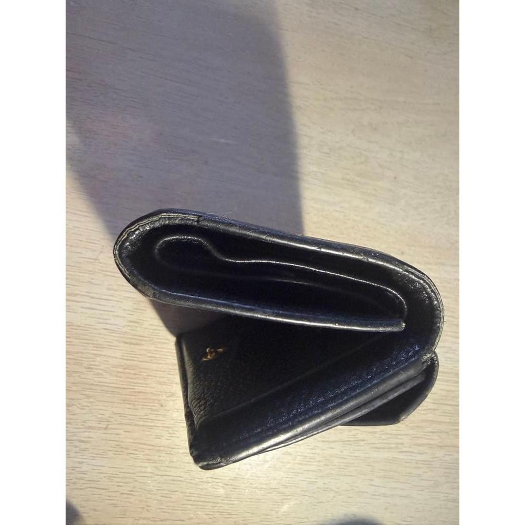 Used PRADA Tri-fold wallet Black