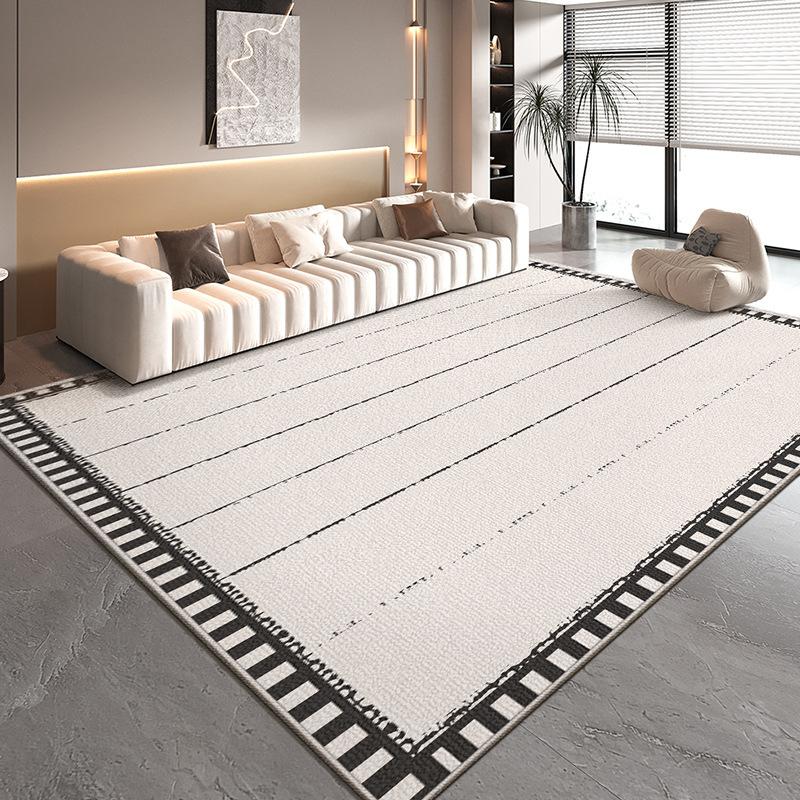Lätt Lyx Vardagsrumsmatta Stor Yta Golvmatta High-end Sovrum Sängmatta