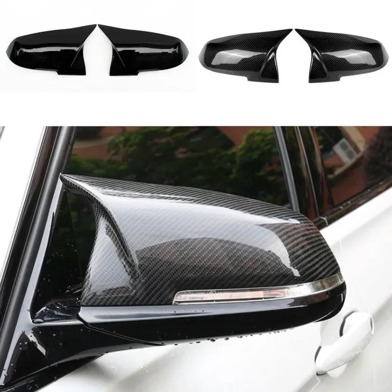 Carbon Fiber Mirror Caps for BMW1/2/3/4Series F20 F30 F32 F36 2012-Up 320i 328i 330d 335i M3 M4 Car Accessory Auto Styling Parts
