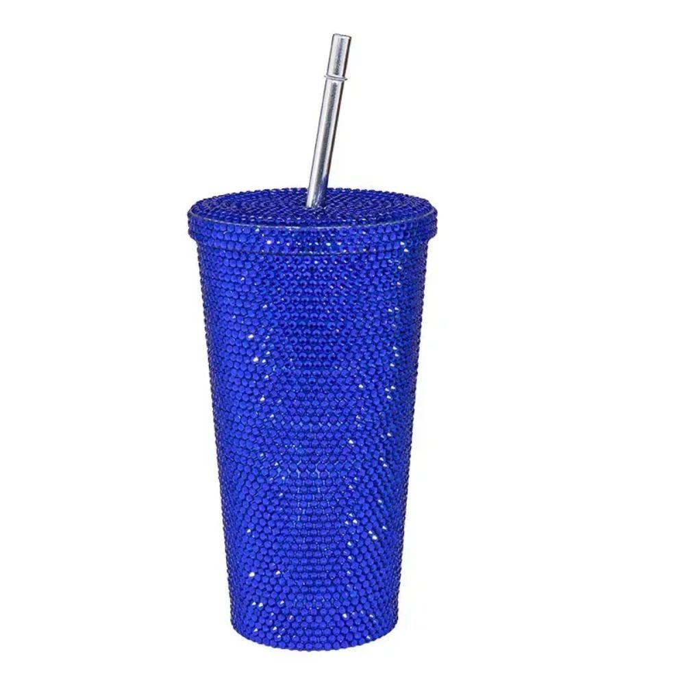 Insulated Glitter Coffee Cup 500ml/750ml Stainless Steel Water Bottle  Girl