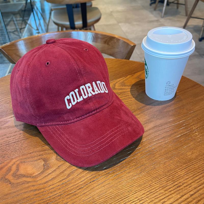 Big face suitable hat trendy brand baseball cap men's wide brim soft top cap women's autumn and winter