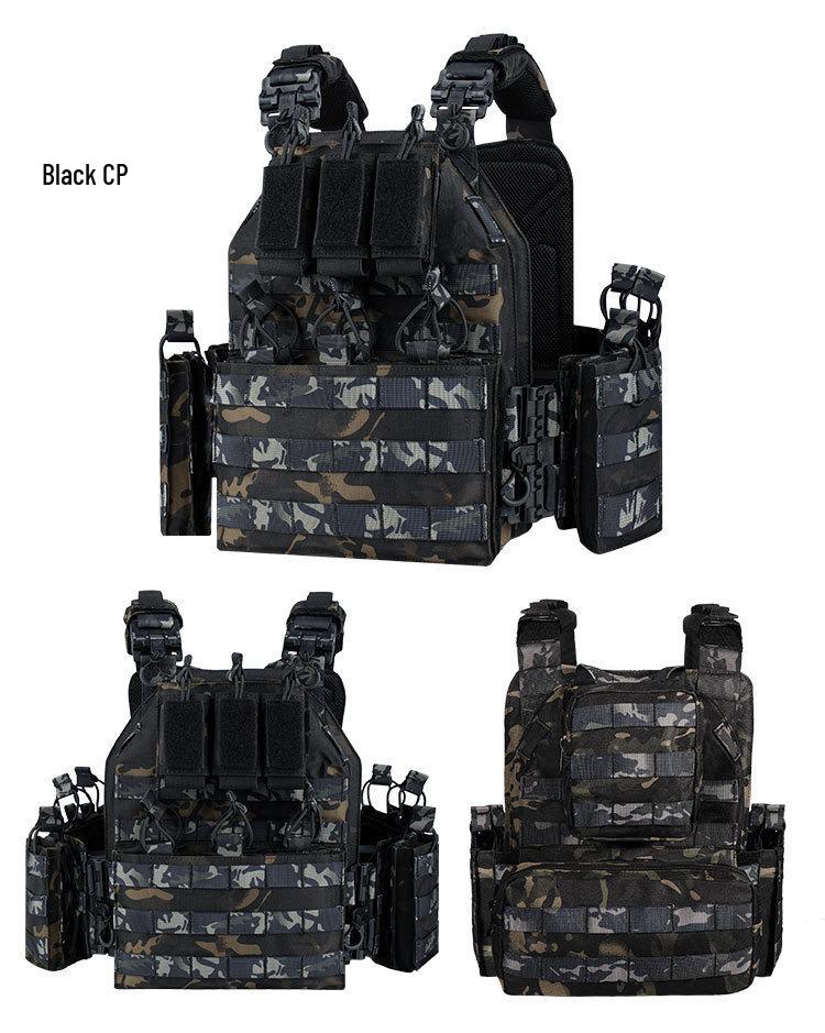 Outdoor Tactical Multifunctional Quick Release JPC Modular Vest for Military, Camping, and Combat Enthusiasts