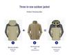 Men's & Women's Fleece-Lined 3-in-1 Windproof Waterproof Climbing Ski Suit