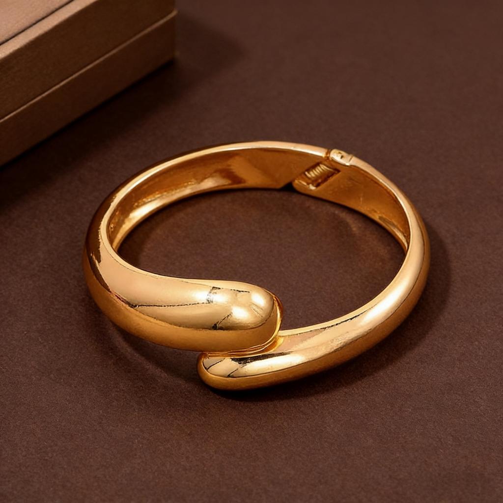 Geometric Oval Open Bracelet Simple Fashion Trend Bracelet High Sense Niche Tide Jewelry