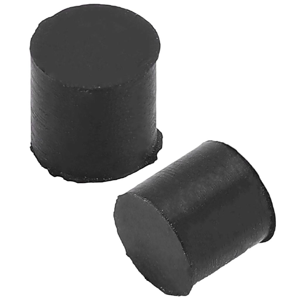 2ks gumových dorazů rotoru ventilu pro díly dechových nástrojů, lesní roh, tuba, pozoun