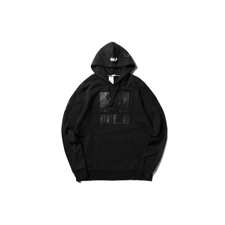 PUMA x The Hundreds Small Logo Printing Black Men s 596749-01 XS