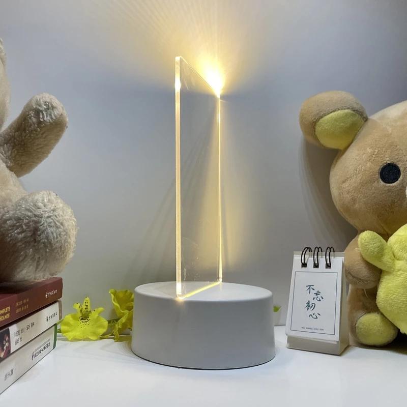 Note Board Creative Led Night Light USB Message Board Holiday Light With Pen Gift For Children Girlfriend Decoration Night Lamp