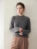 High Neck Cashmere Women's Cable Knit Pullover Sweater - Autumn/Winter Style