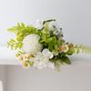 Peony & Daisy Silk Bouquet: 7-Fork Faux Flowers for Home Decoration